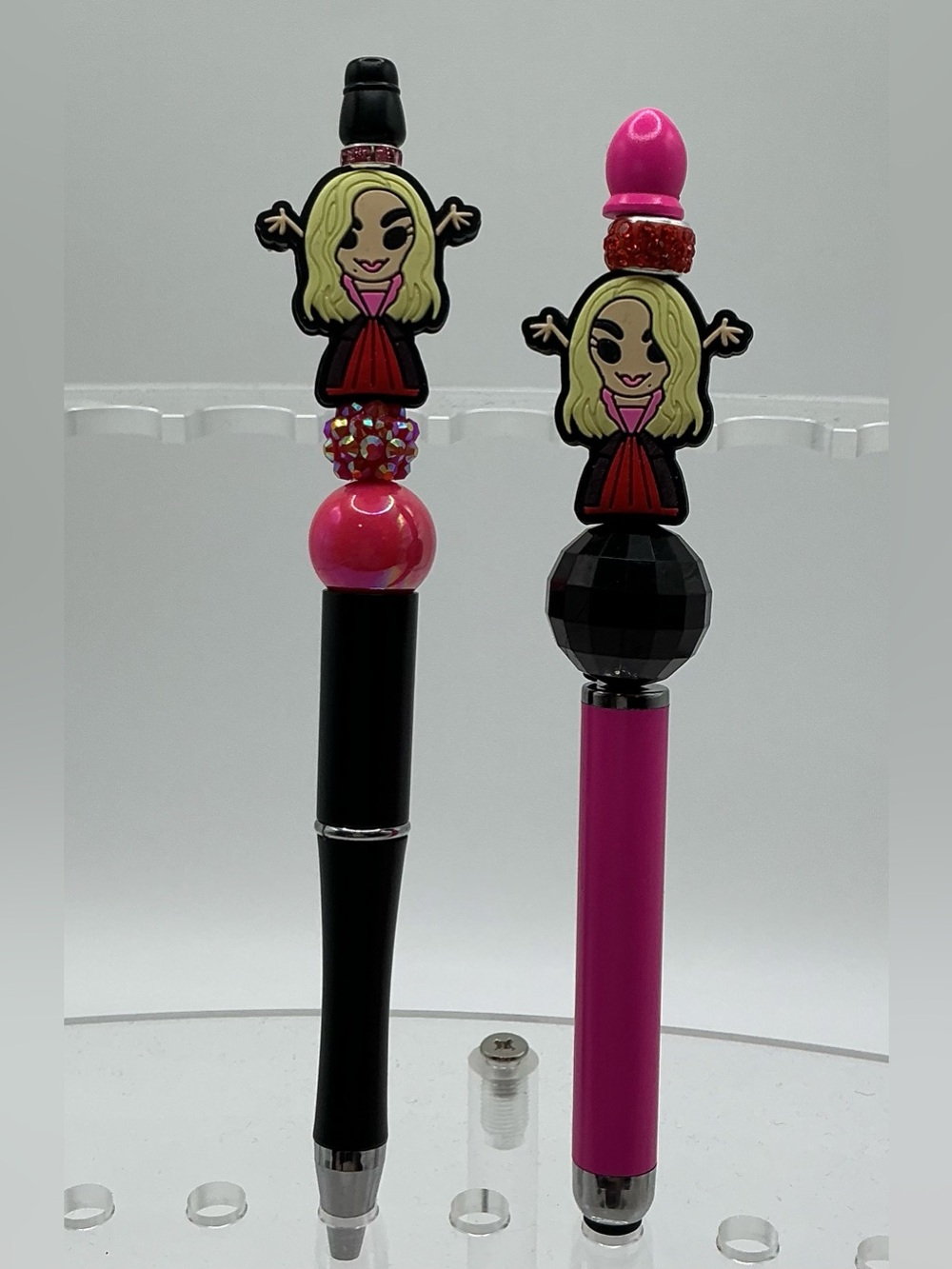 PEN AND STLUS SET SARAH SANDERSON HOCUS POCUS HANDMADE DECORATIVE BEADED
